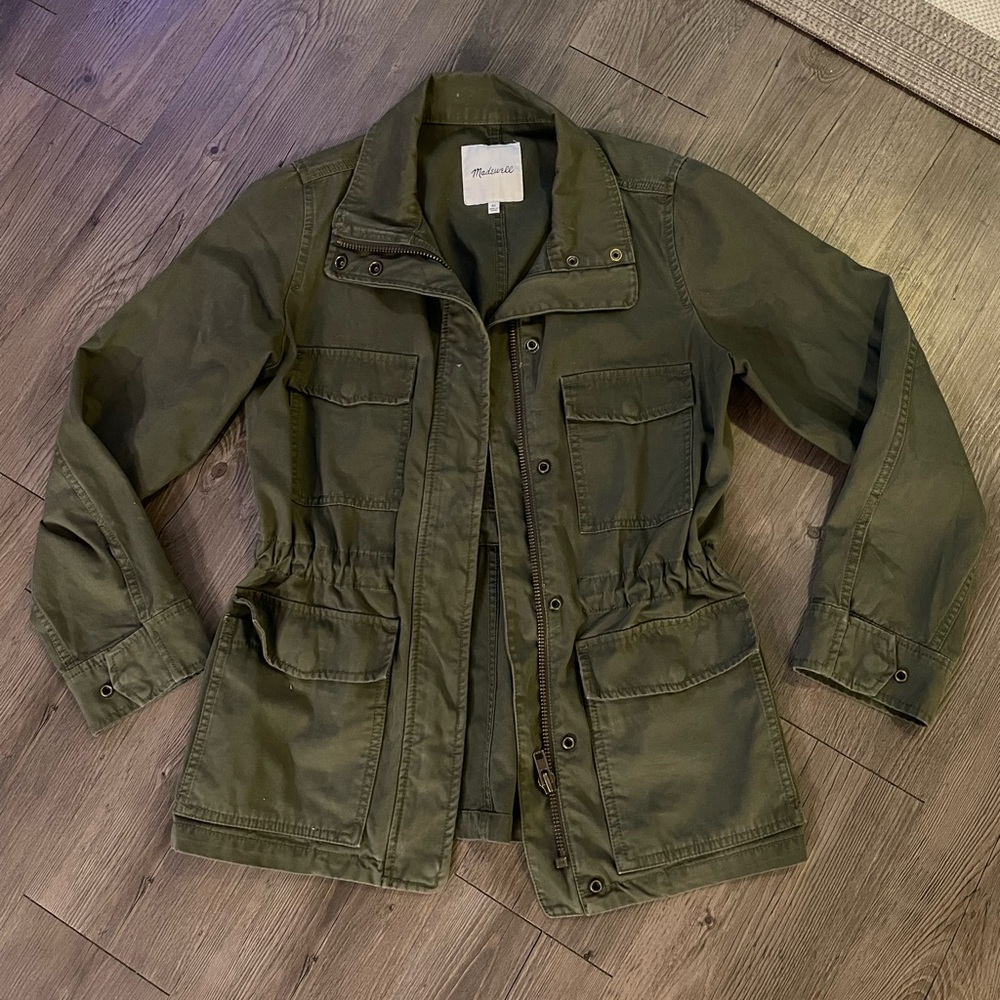 Madewell Green Utility Jacket